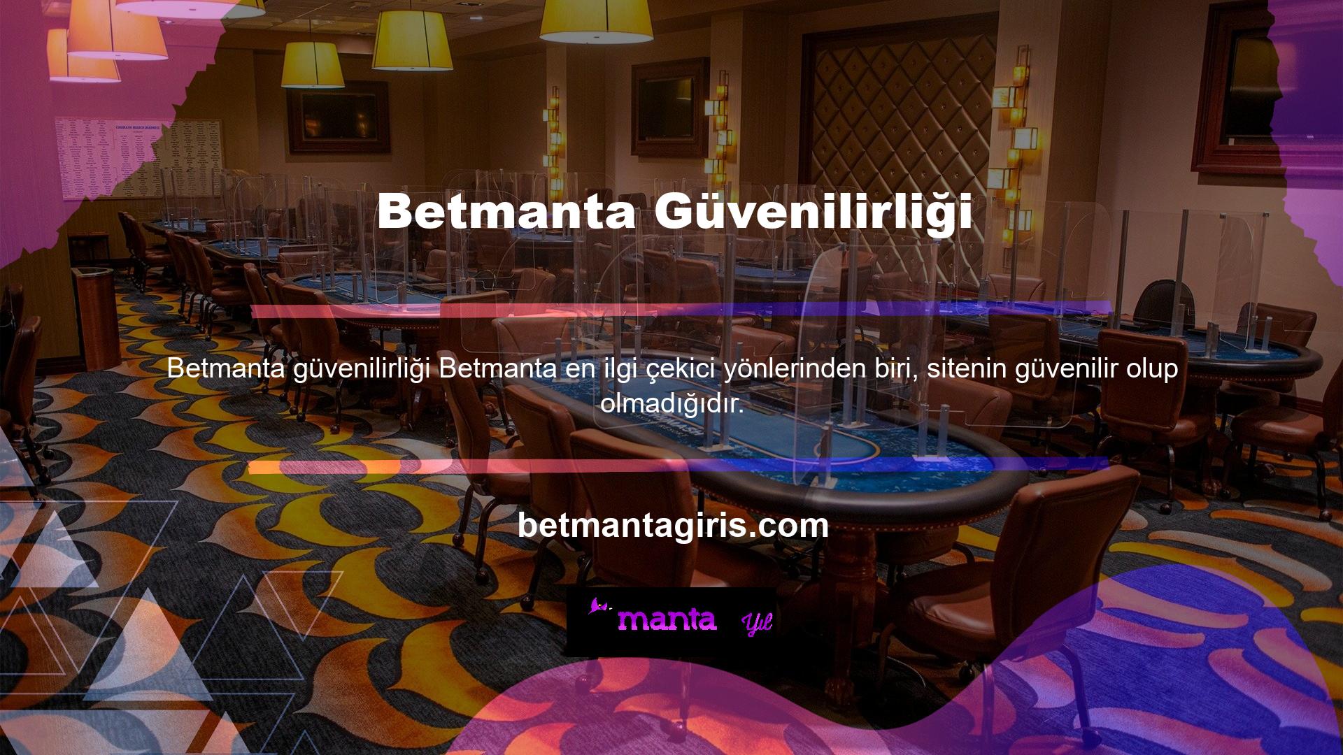 Site ile kullanıcı arasındaki güven, bahis türüne anında erişim sağlamak için esastır